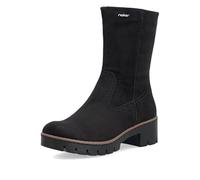 Rieker Botines para Mujer X5781, Talla:37 EU, Color:Negro