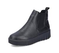 Rieker Botines para Mujer Y6151, Talla:42 EU, Color:Negro