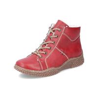 Rieker Botines para Mujer Y8412, Talla:38 EU, Color:Rojo