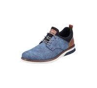 Rieker Calzado deportivo con cordones azul moteado / brocado / negro 43 azul moteado / brocado / negro