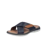 Rieker Chanclas para hombre 25151, color azul, talla 40 EU