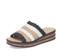 Rieker Chanclas para Mujer, 629P8, Multicolor, Talla 41 EU