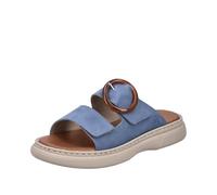 Rieker Chanclas para mujer V3050, color azul, talla 38 EU
