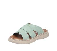 Rieker Chanclas para mujer V3089, color verde, talla 37 EU