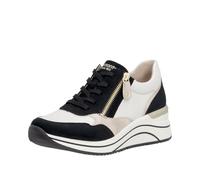 Rieker D0T01 - Zapatillas Bajas para Mujer, Color Negro, Talla 41 EU