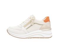 Rieker D0T10 Zapatillas Bajas para Mujer, Color Blanco, Talla 45 EU