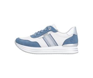 Rieker D1331 - Zapatillas Bajas para Mujer, Color Blanco, Talla 41 EU