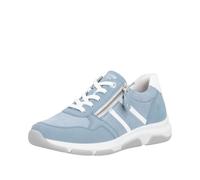 Rieker D1s04, Zapatillas Bajas para Mujer, Azul, 41 EU