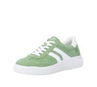 Rieker D3E00 - Zapatos con Cordones para Mujer, Color Verde, 36 EU