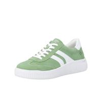 Rieker D3E00 - Zapatos con Cordones para Mujer, Color Verde, Talla 41 EU