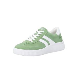 Rieker D3e00 - Zapatos con Cordones para Mujer, Color Verde, Talla 9.5