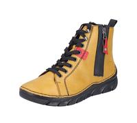 Rieker Damen 55024 - Botas con cordones, color amarillo, talla 39 EU, amarillo, 39 EU