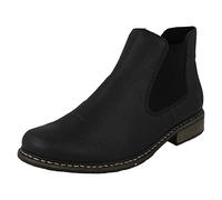 Rieker Elton Womens Chelsea Boots 39 EU Negro