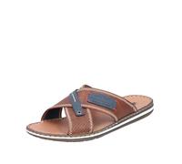 Rieker Frühjahr/Sommer 21061, Mules Hombre, Marrón (Marron/Denim 25), 41 EU
