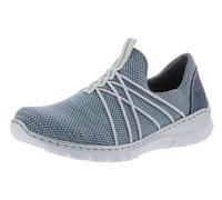 Rieker Frühjahr/Sommer L32K1, Zapatillas sin Cordones Mujer, Azul (Adria/Jeans/ 12 12), 41 EU
