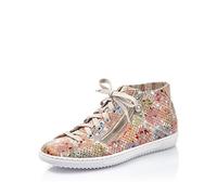 Rieker - Frühjahr/Sommer, Zapatillas sin Cordones Mujer, Multicolor (Ginger-Multi/Nude/ 90 90), 42 EU
