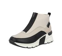 Rieker Greece Womens Ankle Boots 39 EU Black/Cream Combi