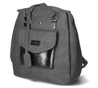 Rieker H1036-14 - Mochila urbana sintética, color azul, azul, small