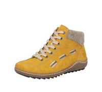 Rieker - Herbst/Winter, Zapatillas Altas Mujer, Amarillo (Honig/Wood 69), 42 EU