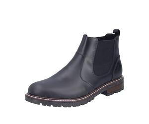 Rieker Hombre 32052 Chelsea Boot, Negro, 40 EU, Negro, 40 EU