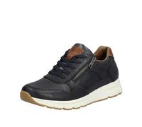 Rieker Hombre B0701 Cordones, Azul, 44 EU
