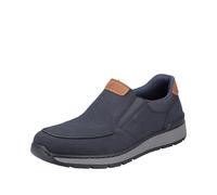 Rieker Hombre B9062 Mocasín, Azul, 45 EU