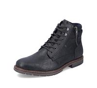 Rieker Hombre Botines 13742, de Caballero Botines con Cordones,Bota,Media Bota,Bota con Cordones,Zapato de transición,Negro (Schwarz / 00),42 EU / 8 UK