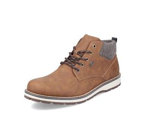 Rieker Hombre Botines 38419, de Caballero Botines con Cordones,Repelente,riekerTEX