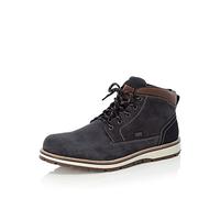 Rieker Hombre Botines F8410, de Caballero Botines con Cordones,Repelente,riekerTEX,Impermeables,Botas de Chukka,Tex,Azul (Blau / 16),44 EU / 9.5 UK