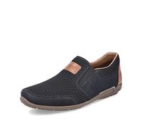Rieker Hombre Mocasines 09069, de Caballero Zapatillas,Pantuflas,Zapatos universitarios,Zapatos Bajos,Elegantes,Negro (Schwarz / 00),42 EU / 8 UK