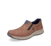 Rieker Hombre Mocasines 14362, de Caballero Zapatillas,Pantuflas,Plantilla Desmontable,Zapatos Informales,Entrada Abierta,Marrón (Braun / 24),43 EU / 9 UK