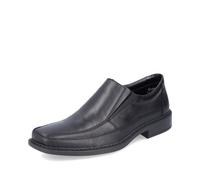 Rieker Hombre Mocasines B0873, de Caballero Zapatillas,Pantuflas,Zapatos Bajos,Zapatos de Traje,Oficina,Negro (Schwarz / 00),46 EU / 11 UK