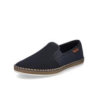 Rieker Hombre Mocasines B5265, de Caballero Zapatillas,Pantuflas,Zapatillas,Mocasines,Zapatos de Negocios,Azul (Blau / 14),45 EU / 10.5 UK