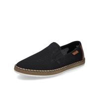 Rieker Hombre Mocasines B5276, de Caballero Zapatillas,Pantuflas,Zapatos universitarios,Zapatillas,Mocasines,Negro (Schwarz / 00),43 EU / 9 UK