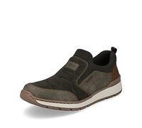 Rieker Hombre Zapatillas B9051, de Caballero Zapatillas Bajas,Plantilla Desmontable,Zapatos de Calle,de Ocio,Verde (grün / 54),40 EU / 6.5 UK