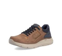 Rieker HWK - Zapatillas bajas para hombre, color almendra/zorro/vaquero