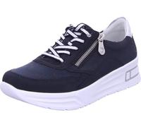 Rieker Keine Angabe, Zapatos con Cordones Mujer, Azul, 37 EU