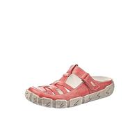 Rieker - L0396-33, Zuecos Mujer, Rojo (Rosso 33), 37 EU