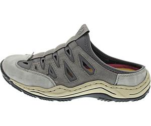 Rieker L0559, Zuecos Mujer, Gris, 43 EU