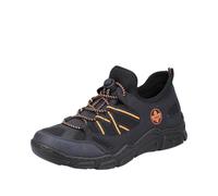 Rieker L0656, Zapatos Planos de Trekking Mujer, Azul, 36 EU