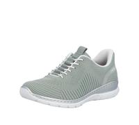 Rieker L3262, Mocasín Mujer, Verde, 37 EU