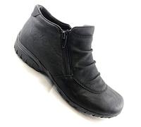 Rieker L4691, Zapatillas Altas Mujer, Negro, 36 EU