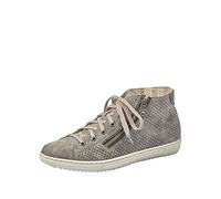 Rieker L9427, Zapatillas Altas Mujer, Gris (Smoke/Schwarz), 38 EU