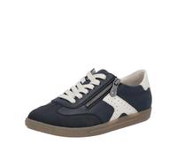 Rieker L9700 - Zapatillas Bajas para Mujer, Azul, 38 EU