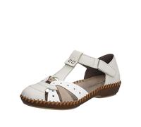 Rieker M1655, Zapatos Descalzos Mujer, Beige, 41 EU