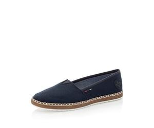 Rieker M2278-14, Mocasín Mujer, Azul 14, 36 EU