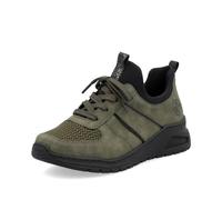 Rieker M4970, Mocasín Mujer, Verde 54, 38 EU Ancho