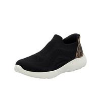 Rieker M5072, Mocasín Mujer, Negro, 42 EU