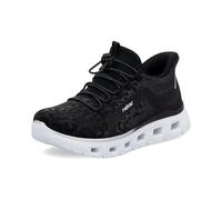 Rieker M6066, Zapatillas Bajas Mujer, Negro, 41 EU