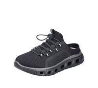 Rieker M6091, Zuecos Mujer, Negro, 36 EU